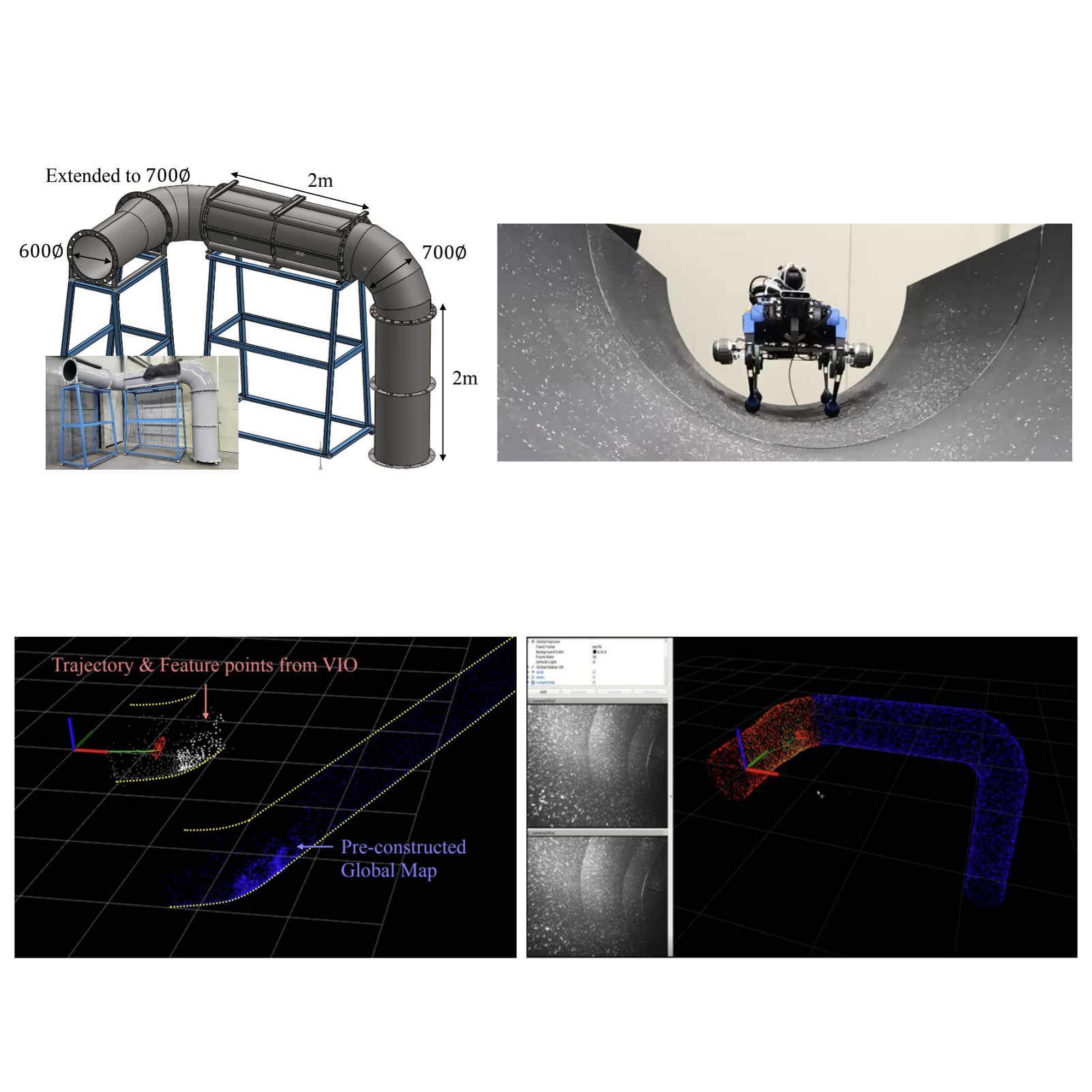Remote piping inspection system media